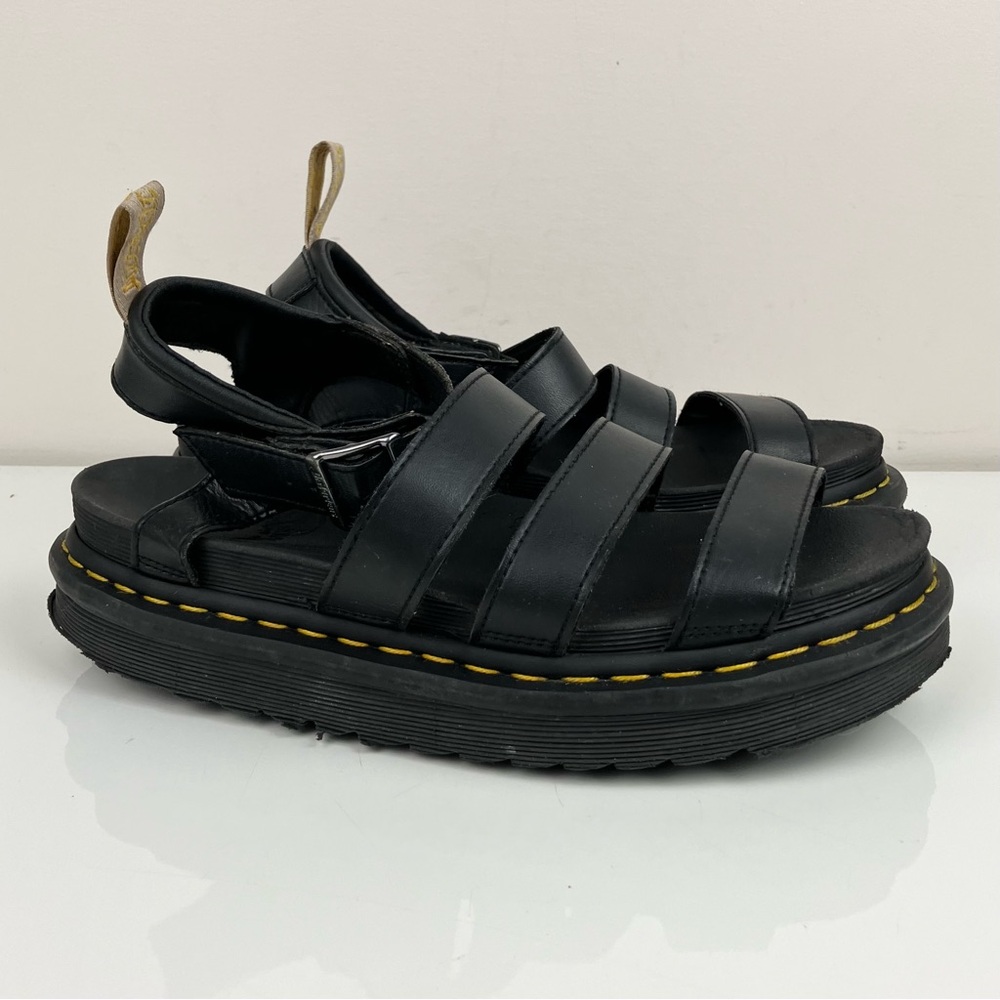 Dr. Martens Women’s Size 11/42 Blaire Black Platform Sandals